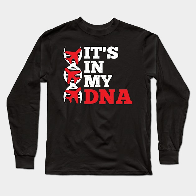 It's in my DNA Pilot flying Long Sleeve T-Shirt by Peco-Designs